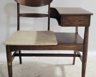 6008 - Vintage Telephone Stand / Desk 32 x 29 x 20