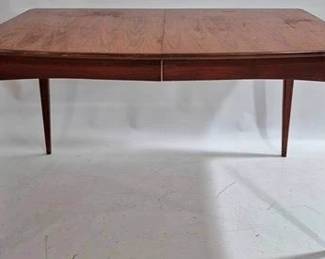 9265 - JB VanSciver Mid-Century Walnut Dining Table normal wear 30 x 36 x 52