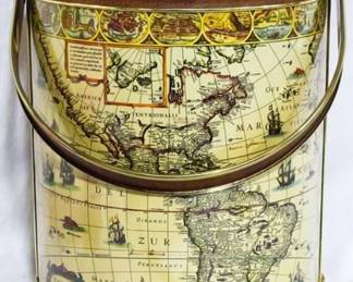 187x - Vintage Old World Ice Bucket 12"