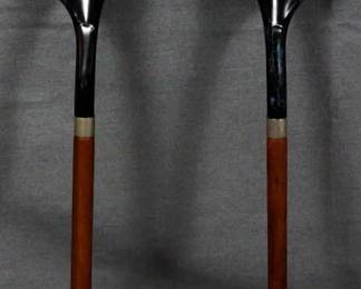 687 - Pair Mid Century Salad Tongs 12"