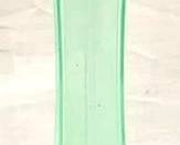 9521 - Green Glass Swung Vase - 10" Tall