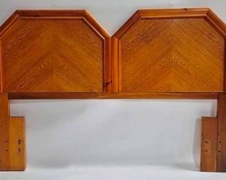 9261 - Vintage Mid-Century Headboard Full/Queen 44 x 63