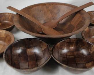 7314x - 8pc Salad Bowl Serving Set