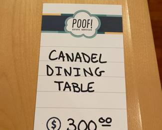 Canadel Dining Table
