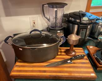 Cutting Board , Pots