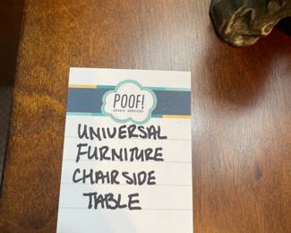Universal Furniture Chairside Table