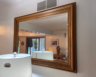 Wood Framed Mirror