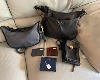 Coach Park Leather Duffle, Purses, Card Holders