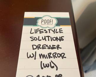 Lifestyle Solutions Dresser w/ Mirror