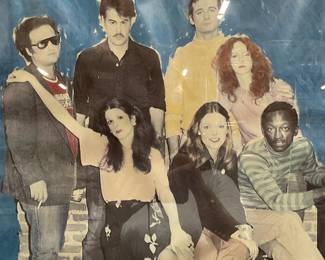 Framed 1978 Saturday Night Live Cast Poster