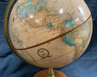 CRAMS IMPERIAL Vntg WORLD GLOBE