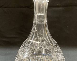 109: Antq ABP Hand Cut Glass Nevada Decanter