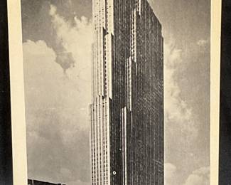 1938 RCA Building New York City Postcard