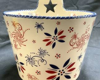 TEMPTATIONS Porcelain Floral Detailed Ramekin