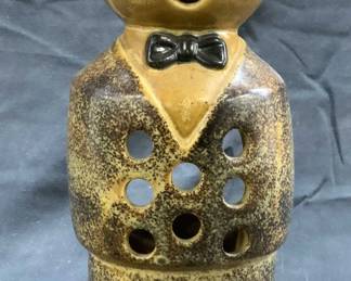 190: Vtg Nayoga Otagiri Ceramic Candle Holder Incense