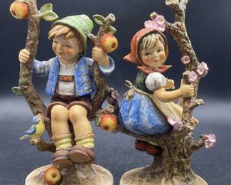 2 GOEBEL W. GERMANY MJ HUMMEL Porc Figurals