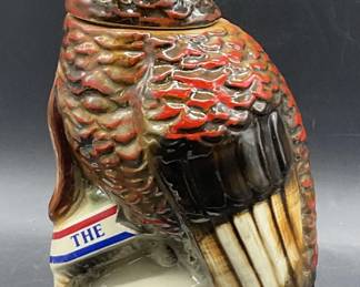 168: Vntg Austin Nichols Wild Turkey Ceramic Decanter