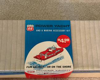 1960s Phillips 66 Power Yacht & Marina Kit.  In Box. Appears to be unopened 