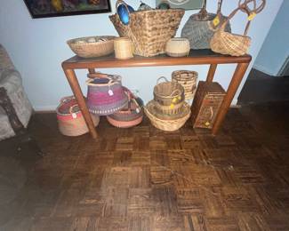 Miscellaneous baskets all sizes