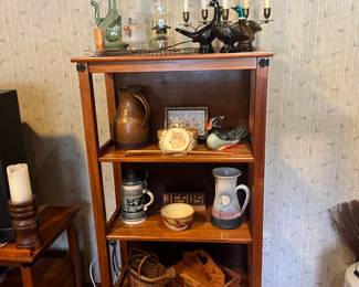 Mission Style 3 Tier Bookcase