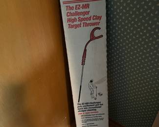 The EZ-MR Challenger High Speed Clay Target Thrower
