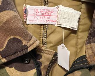 Jim Catfish Hunter Camo Hunting Coveralls – Size Large