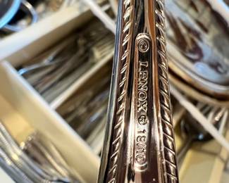 Lenox Stainless Steel Flatware Set