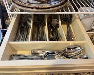 Lenox Stainless Steel Flatware Set