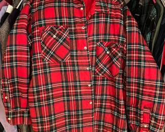 Honeywell Men's Red Plaid Flannel Shirt