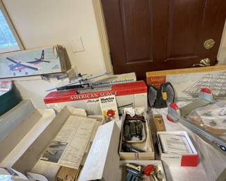 Plane and Boat Models