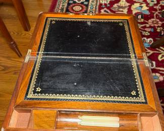 Antique Writing Desk on Stand