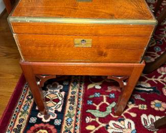 Antique Writing Desk on Stand
