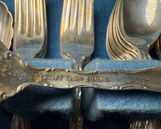 Reed & Barton Tara Sterling Flatware Set