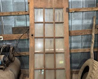French door circa 1950-
In original home place