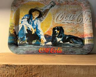 Coca Cola metal tray