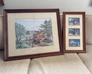 Coca Cola framed prints