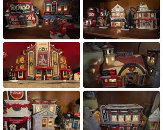 Vintage Coca Cola Village Personal collection, Have original boxes, purchased in early-mid 90’s, 21 buildings, many extra accessories #vintage #cocacola #christmasvillage