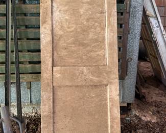 Solid doors from original homeplace