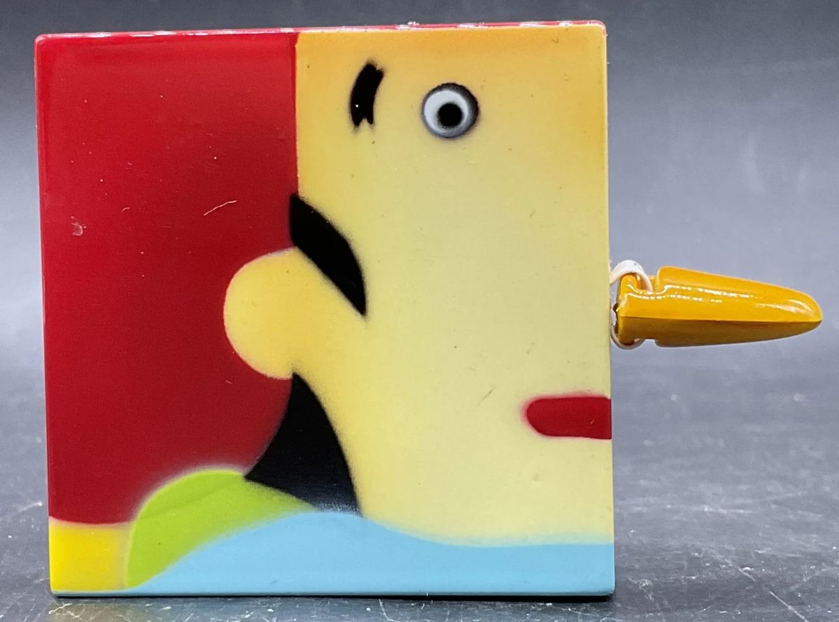 Vintage Character Face Figural Measuring Tape