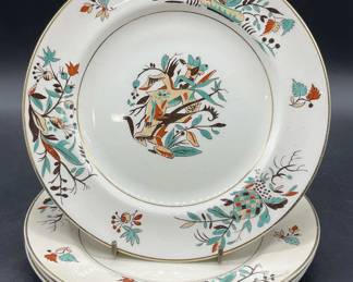 Set 4 PAREEK JOHNSON BROS ENGLAND Ceramic Plates