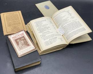 Lot 5 Vintage Religious Books & Pamphlets, 1927+