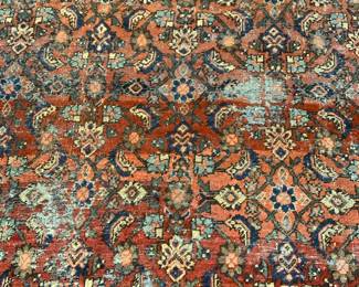 Vintage Handmade Persian Room Size Wool Rug