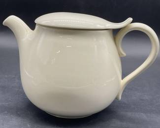 Vintage Ceramic Teapot, Lidded