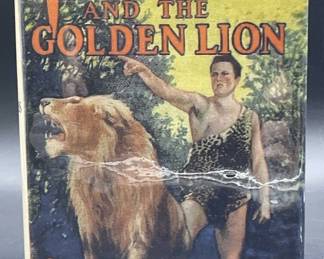 1924 TARZAN & THE GOLDEN LION Burroughs Illstr