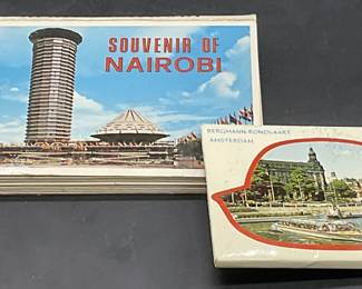 Lot 2 NAIROBI & AMSTERDAM Souvenir Booklets