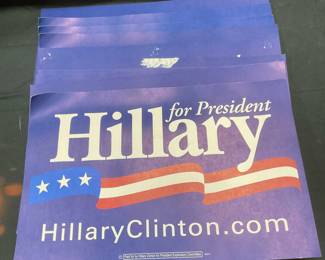 10 H. Clinton 2016 Presidential Campaign Posters