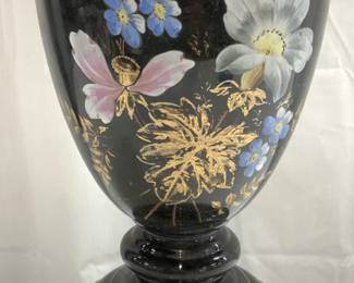 Vintage Floral Porcelain Table Lamp