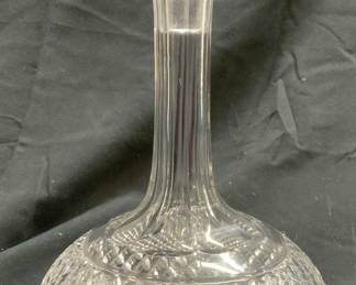 Cut Crystal Decanter W Stopper