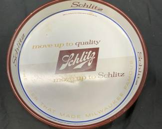 Vintage 1958 Schlitz Beer Tray