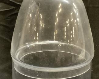 Art Glass Vessel W Lid
